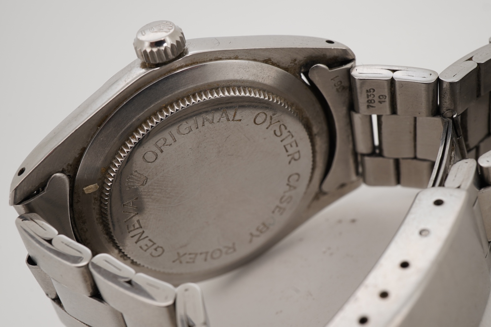 A gentleman's mid 1980's stainless steel Tudor Oyster Prince self-winding rotor wrist watch, on a stainless steel Tudor bracelet